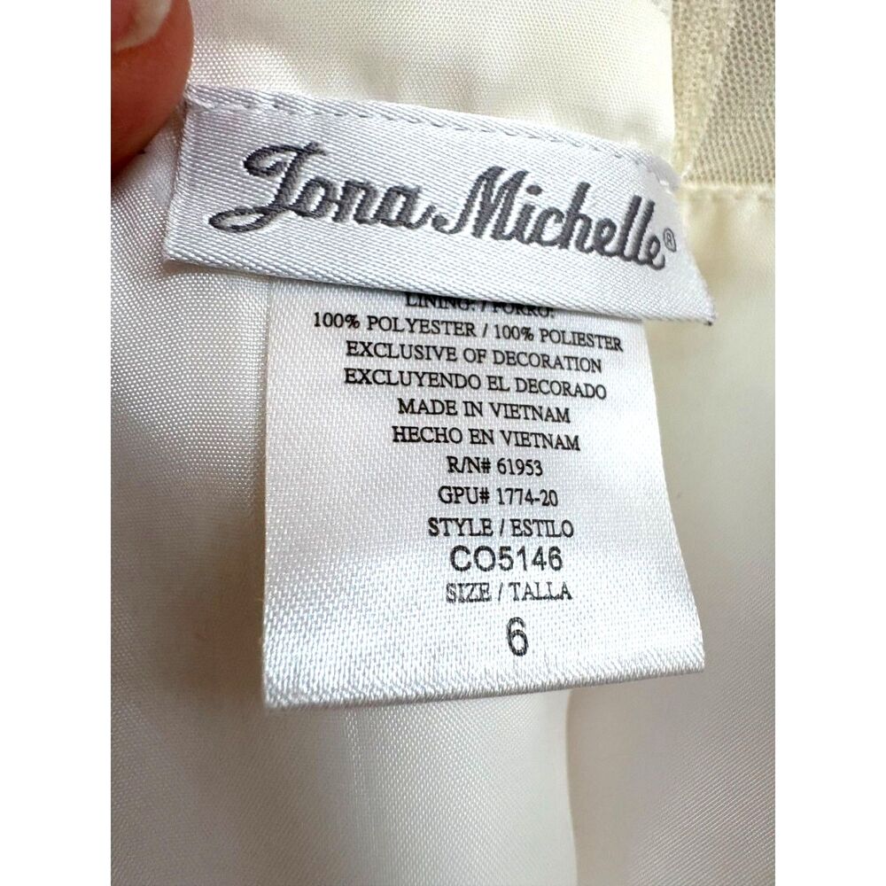 Jona Michelle Girls 6 Dress Bundle Pink White Floral Tulle Cardigan Formal Gown - Picture 6 of 12